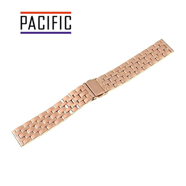 OCELOVÝ SOLID SLIM - MODEL 45 - 33 - RÓŻOWY ZŁOTY - 18mm