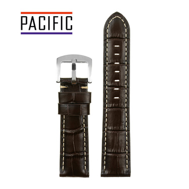 PACIFIC W59 - 2.22 - CIEMNY BRĄZ / BIAŁA NIĆ - 22mm