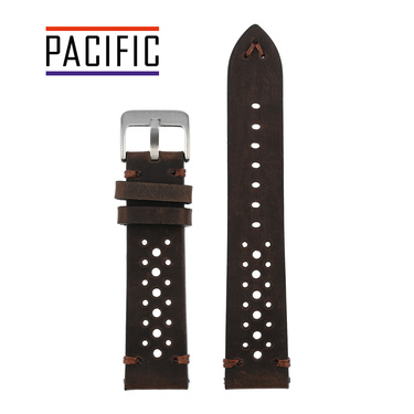 PACIFIC W28 - 2 - CIEMNY BRĄZ - 22MM