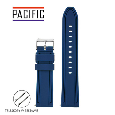 PASEK U07 - 5 - GRANATOWY - 24MM