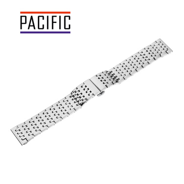 OCEĽOVÝ SEMIL SOLID - MB 78 - 31 - SREBRNY - 22mm