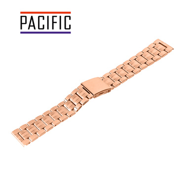 OCELOVÝ SOLID KLASICKÉ - MB 11 - 33 - RÓŻOWY ZŁOTY - 22mm