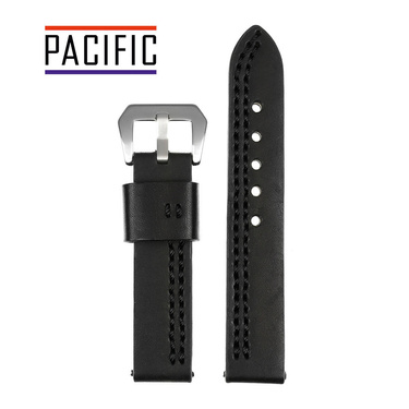 PACIFIC W119 -  1 - CZARNY / CZARNA NIĆ - 22MM