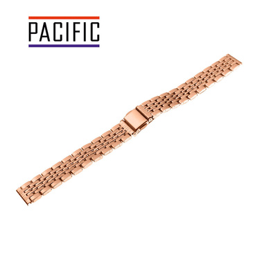 OCELOVÝ SOLID SLIM - MODEL 44 - 33 - RÓŻOWY ZŁOTY - 14mm