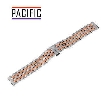 MOTÝLIKOVÝ SPONA - MB 52 - 31/33 - SREBRNY / RÓŻOWY ZŁOTY - 20mm