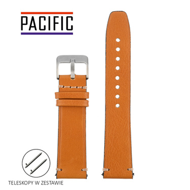 PACIFIC W08 - 3 - JASNY BRĄZ - 22MM