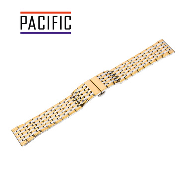 OCELOVÝ SEMIL SOLID - MB 78 - 30/31 - ZŁOTY / SREBRNY - 22mm