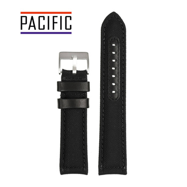 PACIFIC W34 - 1 - CZARNY / CZARNA NIĆ - 20MM