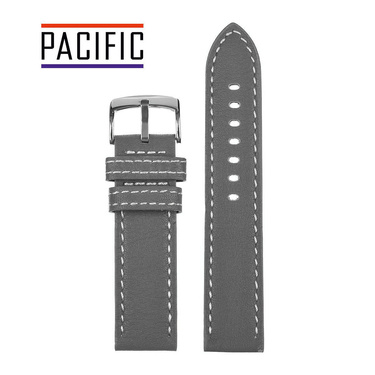 PACIFIC W22 - 32.22 - JASNY SZARY / BIAŁA NIĆ - 24MM