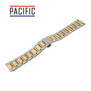 MOTÝLIKOVÝ SPONA - MB 62 - 31/30 - SREBRNY/ZŁOTY - 22mm