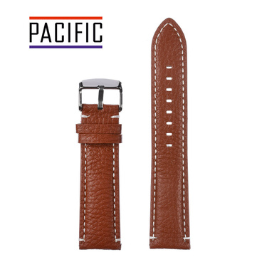 PACIFIC W124 - 3.22 - JASNY BRĄZ / BIAŁA NIĆ - 24mm