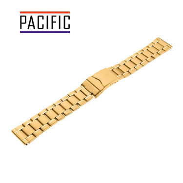 OCELOVY ŘEMÍNEK - TITANIUM - MT 91 - 30 - ZLATÁ - 20mm