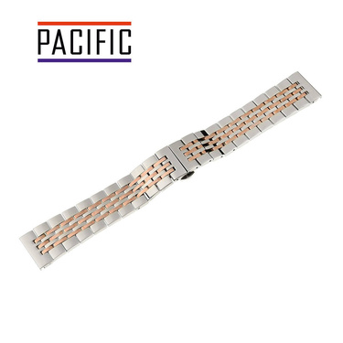 MOTÝLIKOVÝ SPONA - MB 54 - 31/33 - SREBRNY / RÓŻOWY ZŁOTY - 12mm