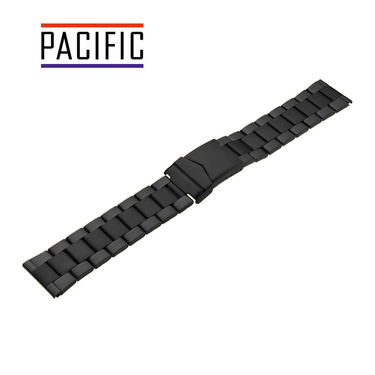 OCELOVY ŘEMÍNEK - TITANIUM - MT 92 - 1 - ČIERNA - 22mm