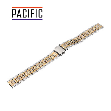 OCEĽOVÝ SOLID SLIM - MODEL 44 - 31/30 - SREBRNY/ZŁOTY - 16mm