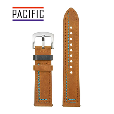 PACIFIC W73 - 3.19 - JASNY BRĄZ / BŁĘKITNA NIĆ - 20MM