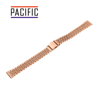 OCELOVÝ SOLID SLIM - MODEL 41 - 33 - RÓŻOWY ZŁOTY - 12mm